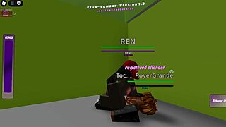 continuation of fun cumbat roblox with girls