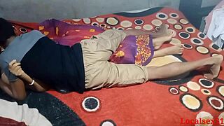 red saree indian bengali wife interview official video by localsex31