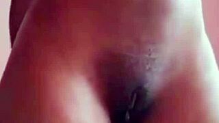 just teasing my huge ebony ass in lingerie