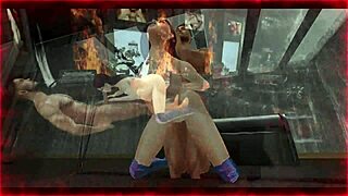 Plump student in missionary position.