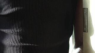 The control agent looks at the cameras what's going on in the office