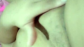 She cleans honey off her vibrator and cums again in this brazilian solo part 2.