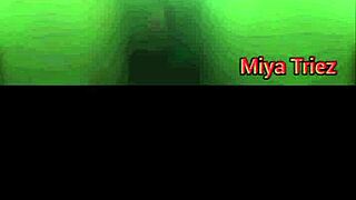 Miya Triez humiliates old cuckold husband with her fat ass and big tits while fucking amateurs