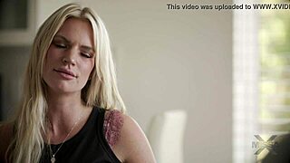 eating naughty blonde with two big cocks 😈