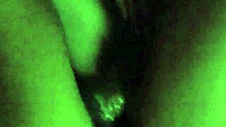 At the swingers club, is that my stepdaughter flashing and getting her mouth and pussy fucked?