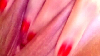 Prostitute Masturbates Her Pink Wet Pussy