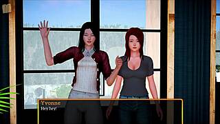 redhead teen plays erotic game in my new family! 😍