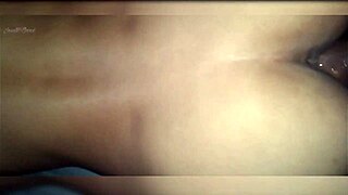 The babysitter gets bent over in homemade video.