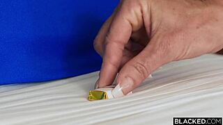 Jia and Lily share hard BBCs at hotel for cum swapping.