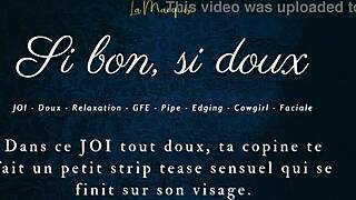 Listen to this French babe giving jerk off instructions in her sexy girlfriend experience style