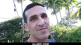 Teen best friends share a wild foursome by the pool side