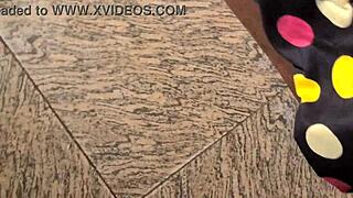 Nigerian babe from Enugu state gets pounded by a tough guy in a wild encounter