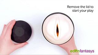 ego x stroking masturbator with suction cup for cumshot and handjob solo