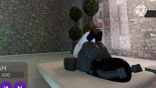 two lesbians playing with each other's asses and doing rimjobs in a fun way