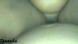 Preta safada gemendo no pau, latina ass deepthroat and big tits riding hard.