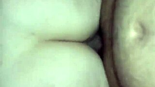 A hot chick is having sex with a guy in public place