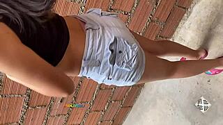 Argentinian neighbor seduces brother-in-law and begs for internal cum