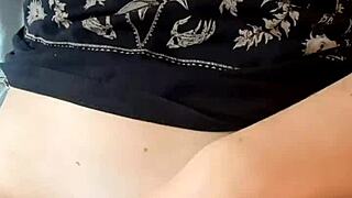 miranielt’s first vid touching herself while neighbor showers nearby