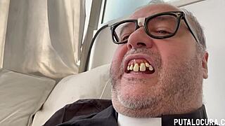 bolivian sinner punished and banged by priest damián! 😈