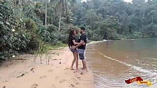 Feeling the rough anal sex on the high seas with my sexy Latina partner.