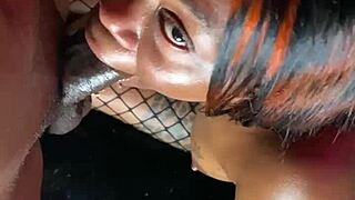 massive lace and fishnet sextape compilation! 🔥