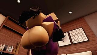 roblox raven team leader chats with neighbor 😊