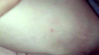 round 2 with her shaved pussy getting a creampie 😏