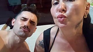 Random Roll with Saymon Fitness Turns Into Wild Outdoor Sex!