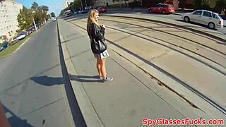 Real Teen 18+ Caught On Spycam During Outdoor Pov Fuck