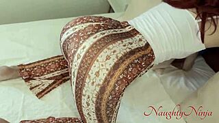 My step-mom got stuck while cleaning my room