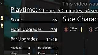 exploring the harem hotel in this game adventure with 18+ themes