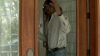 Dan barely holds back from cumming in Summer Brooks' tight cunt