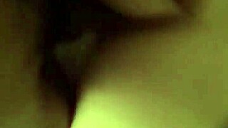 Interracial gay teen whore with long hair gets wet bareback backshots from black cock