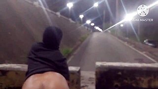 My husband takes my tattooed girlfriend to meet a bodybuilder friend in the city.