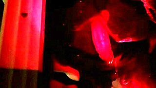 a single lonely male strokes his cock alone in his room, seeking release through masturbation