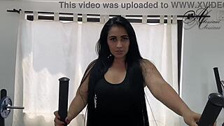 while the gym's empty, do you want to see me masturbate?