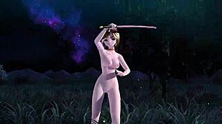 Kagamine Rin, Meiko, and Haku stun in full nude Project Diva mod