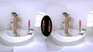 Reality Lovers POV Interracial Cowgirl Riding Fucking In Shower Bathroom