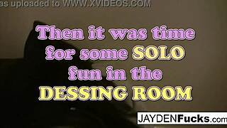 jayden jaymes in dressing room solo