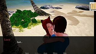 Redhead and brunette teens play family game