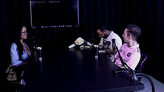 Latina morena alice vasconcelos shows big tits in lingerie, turns bisexual after ass filled with drink