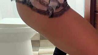 Stepsister Cleaning the House in Sexy Costume