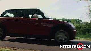 hitzefrei bonny fucks him to avoid a police call