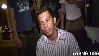 Guys gangbang cute chicks hard