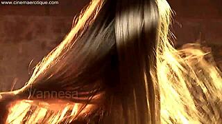 Skinny Babe Dominates Wild Lesbian Party Action