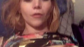 Masturbation- sexy finger fucking her cunt with pleasure