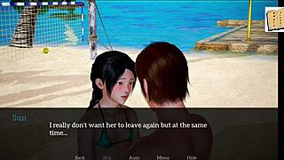 Redhead and brunette teens play family game