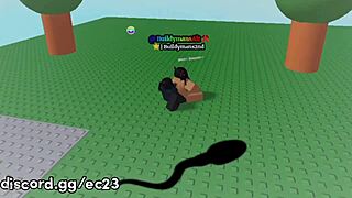 roblox girl rides cock hard in roblox