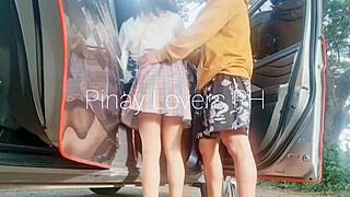 Pinay Teen 18+ Scandal: Student Banged in Public Close-Up