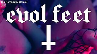 Small feet tickling submission for goddess domination